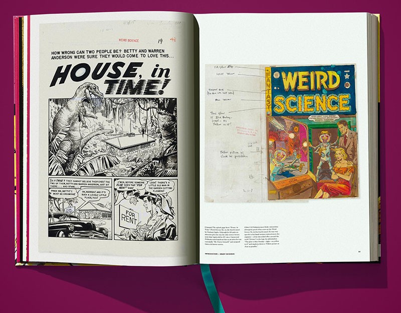 Ec comics library weird science v1 xl gb open001 032 033 x 08179