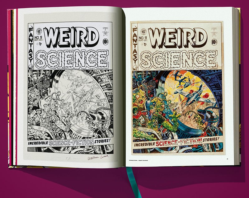 Ec comics library weird science v1 xl gb open001 038 039 x 08179