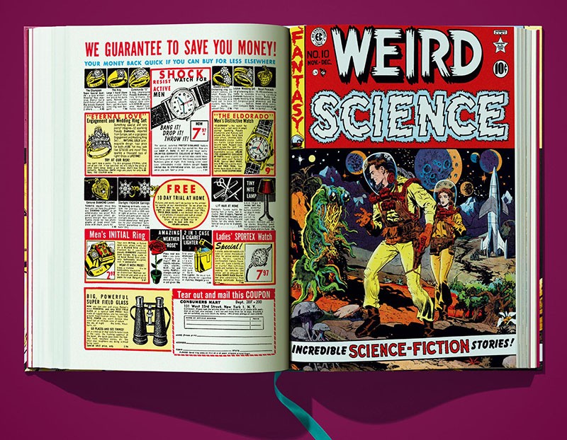 Ec comics library weird science v1 xl gb open001 366 367 x 08179