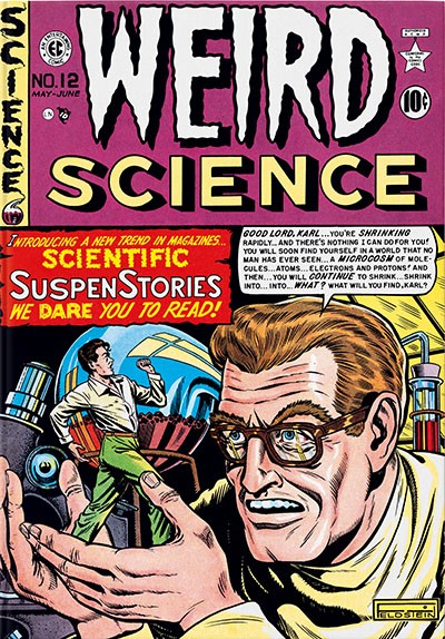 Ec comics library weird science vol 1 cover