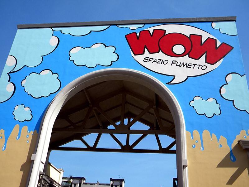 Museo del fumetto facciata