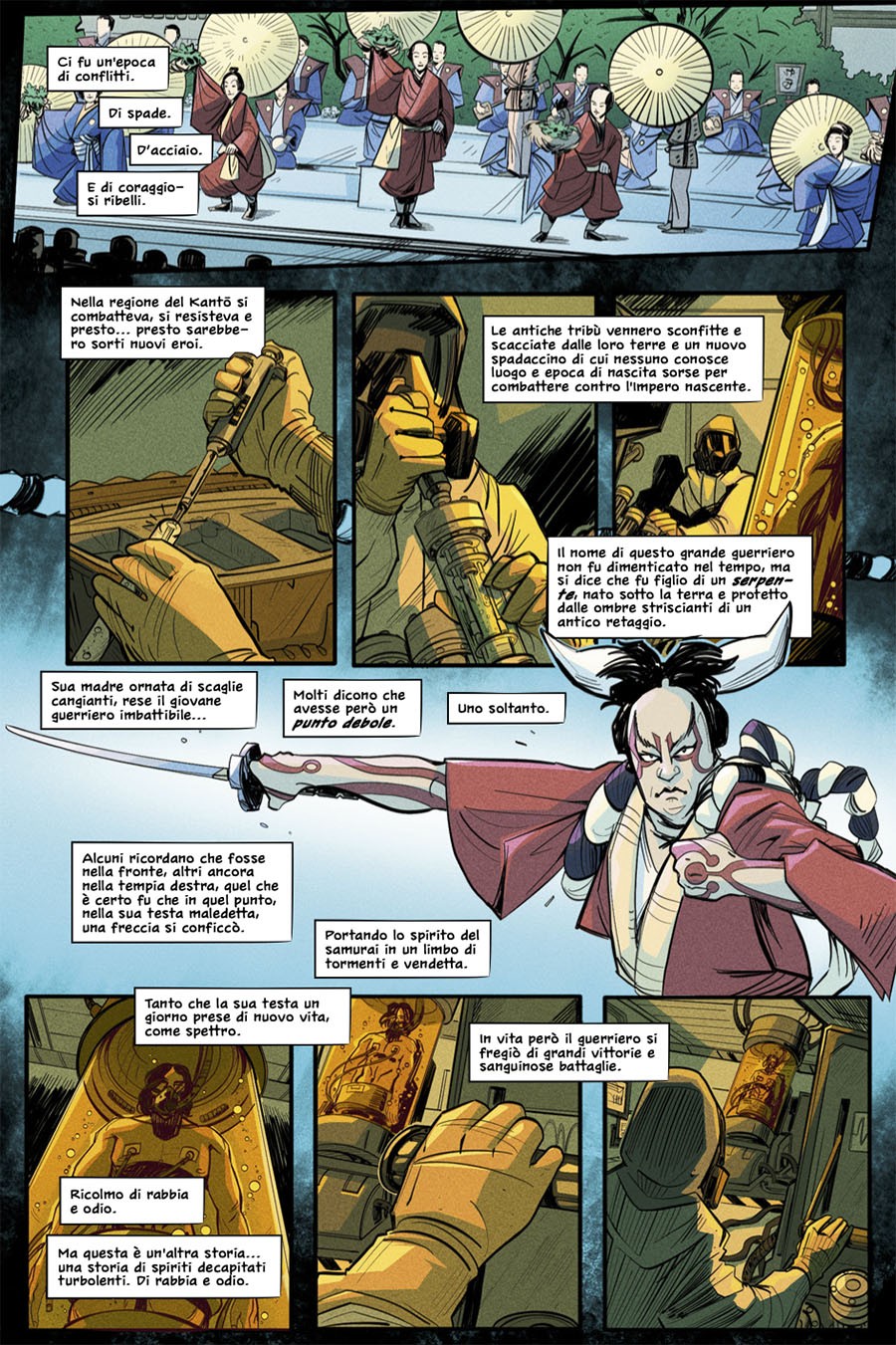 Shinto samurai #1 interni 2