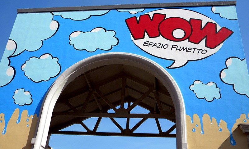 Museo del fumetto facciata