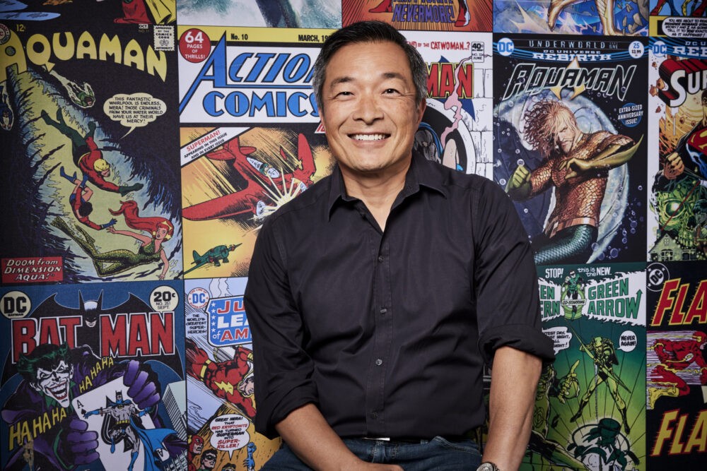 Dc comics executives jim lee, pam lifford, walter estrada, and daniel cherry photographed on tuesday, july 21, 2021 in burbank, ca.