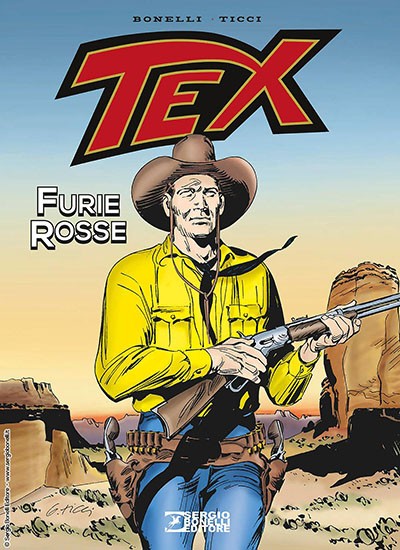 Tex furie rosse cover