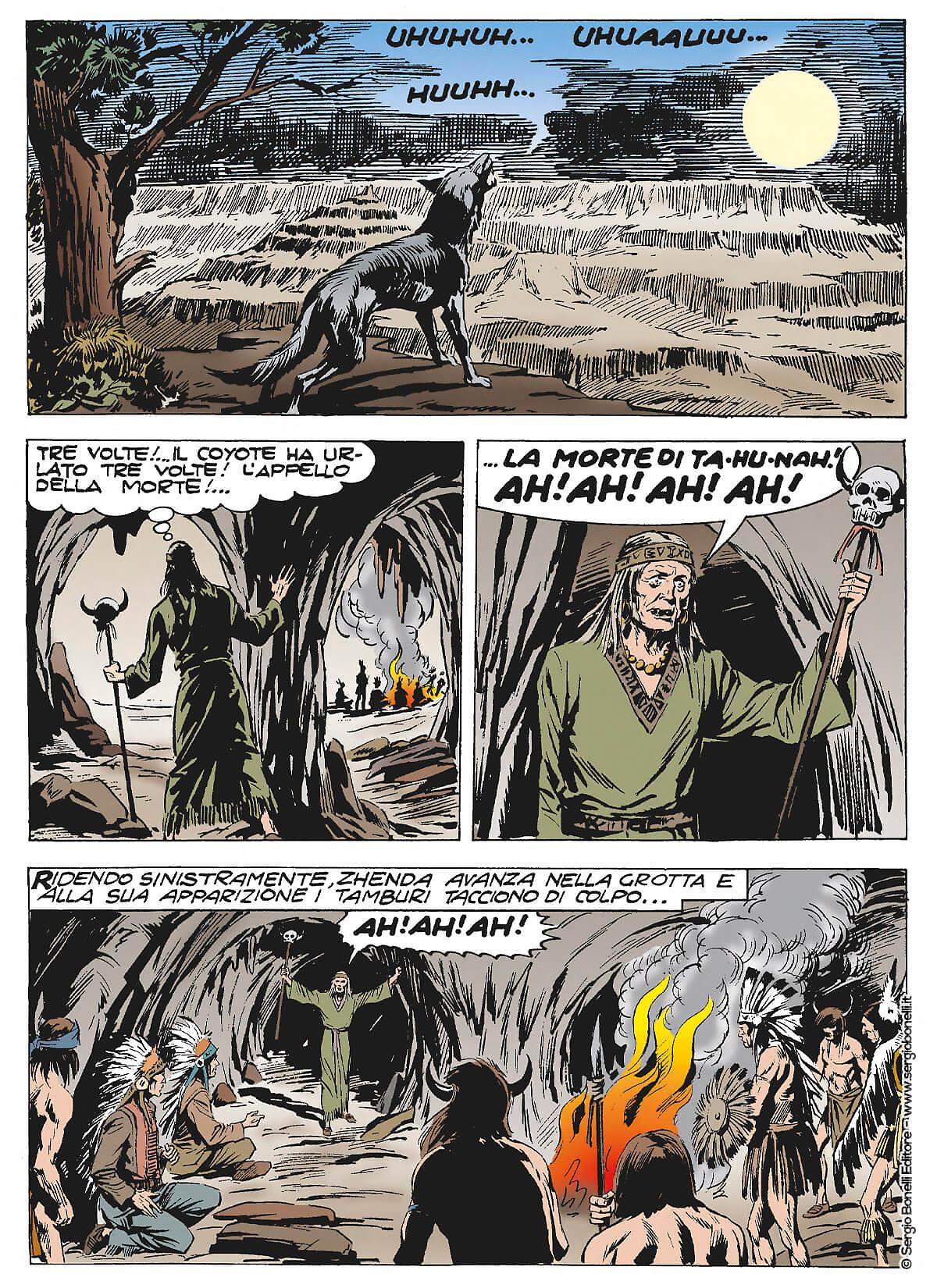 Tex e gli indiani tavola1