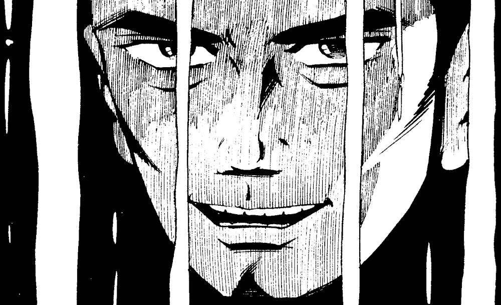 Confini inferno jiro kuwata sguardo assassino
