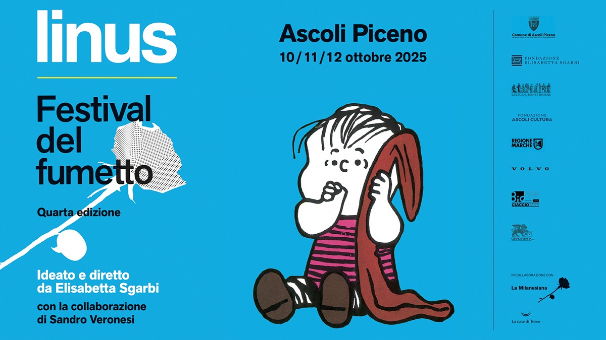 Festival fumetto linus 2025 locandina