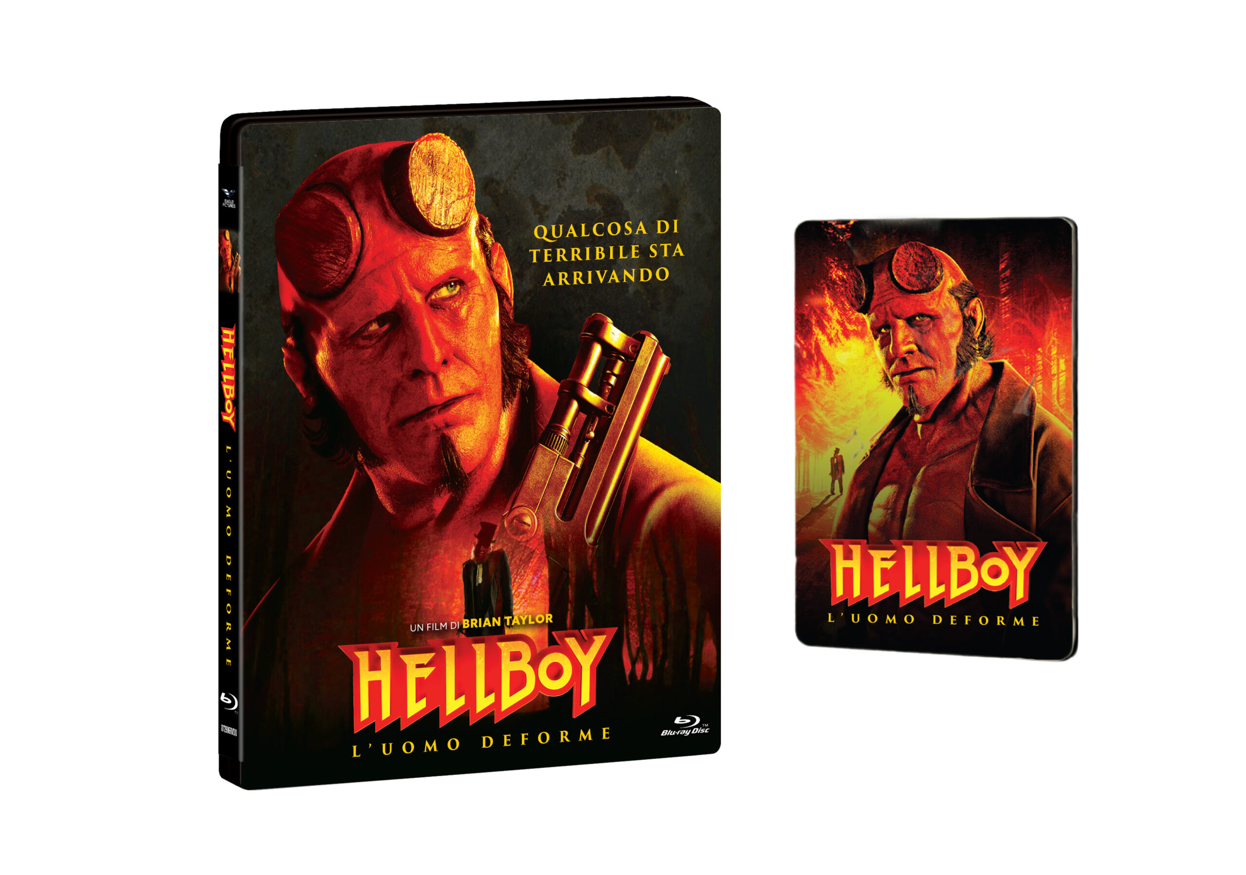 Hellboy bd slipcase + card