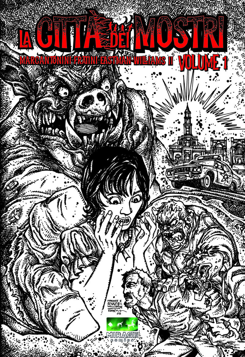 Mrge cover la città dei mostri variant fronte