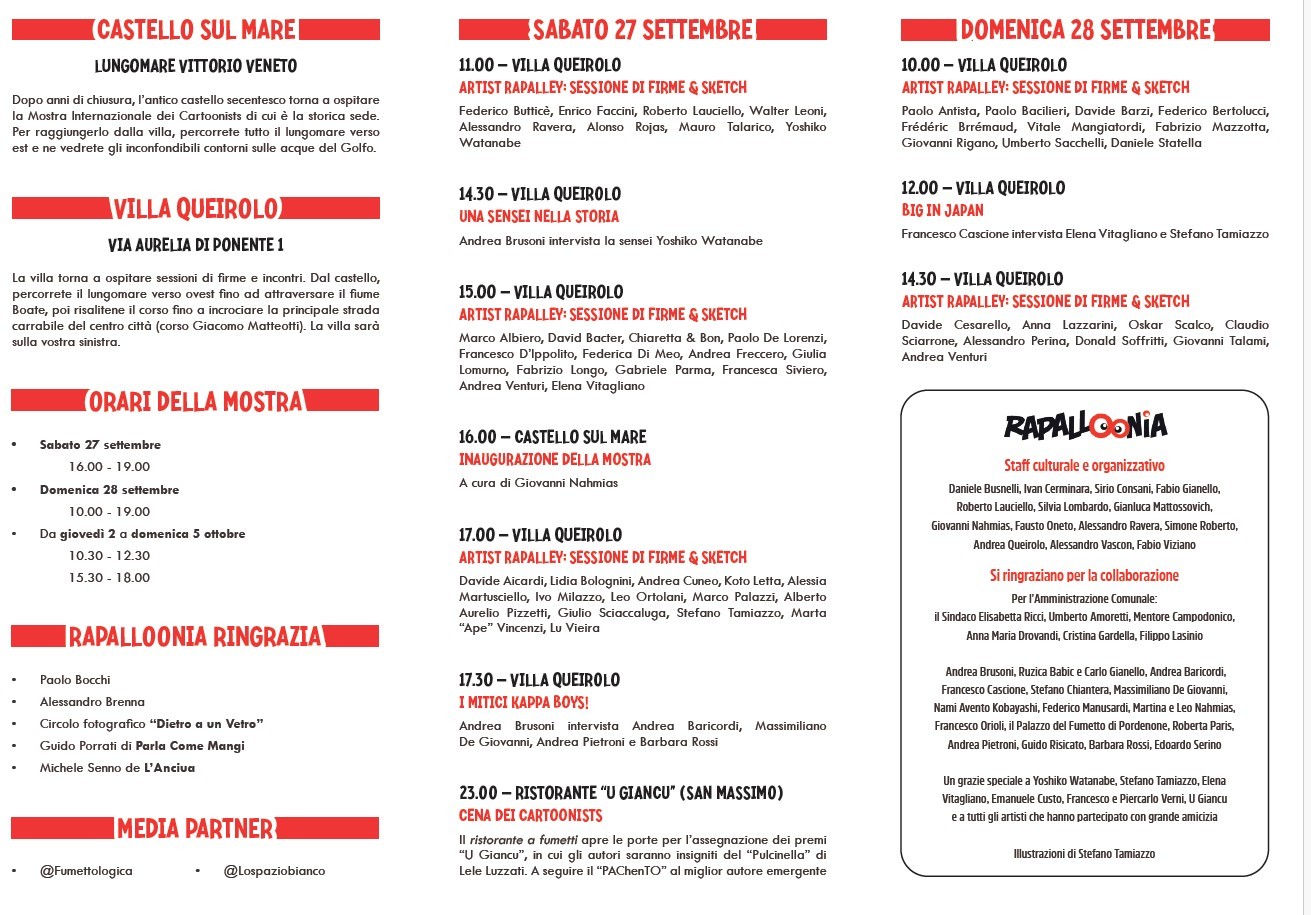 Rapallo programma20205