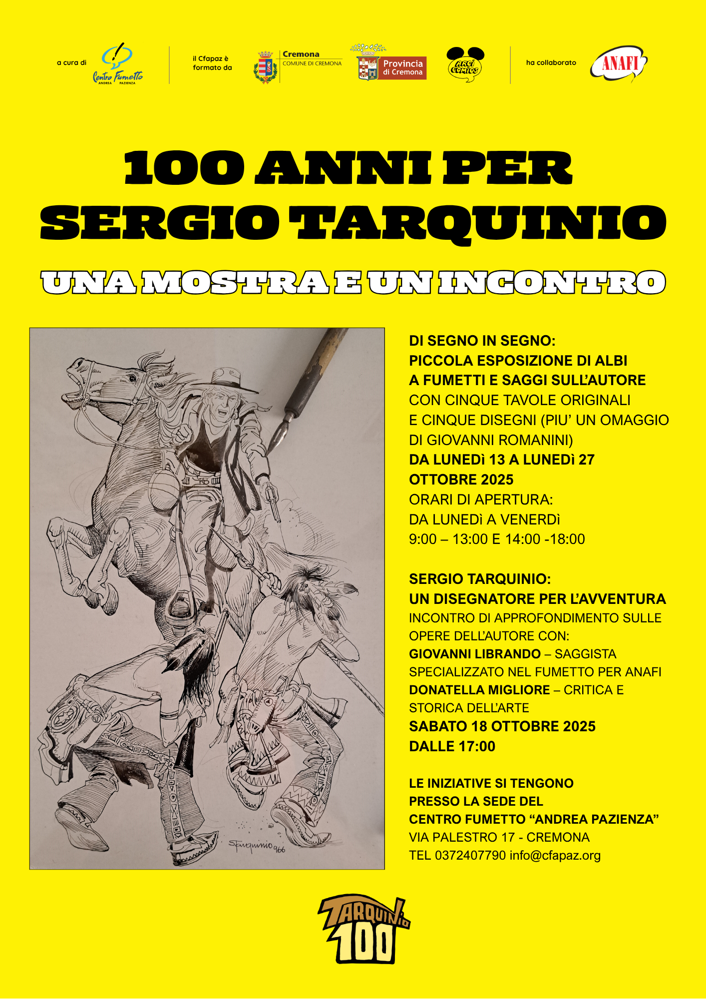 100 anni per sergio tarquinio
