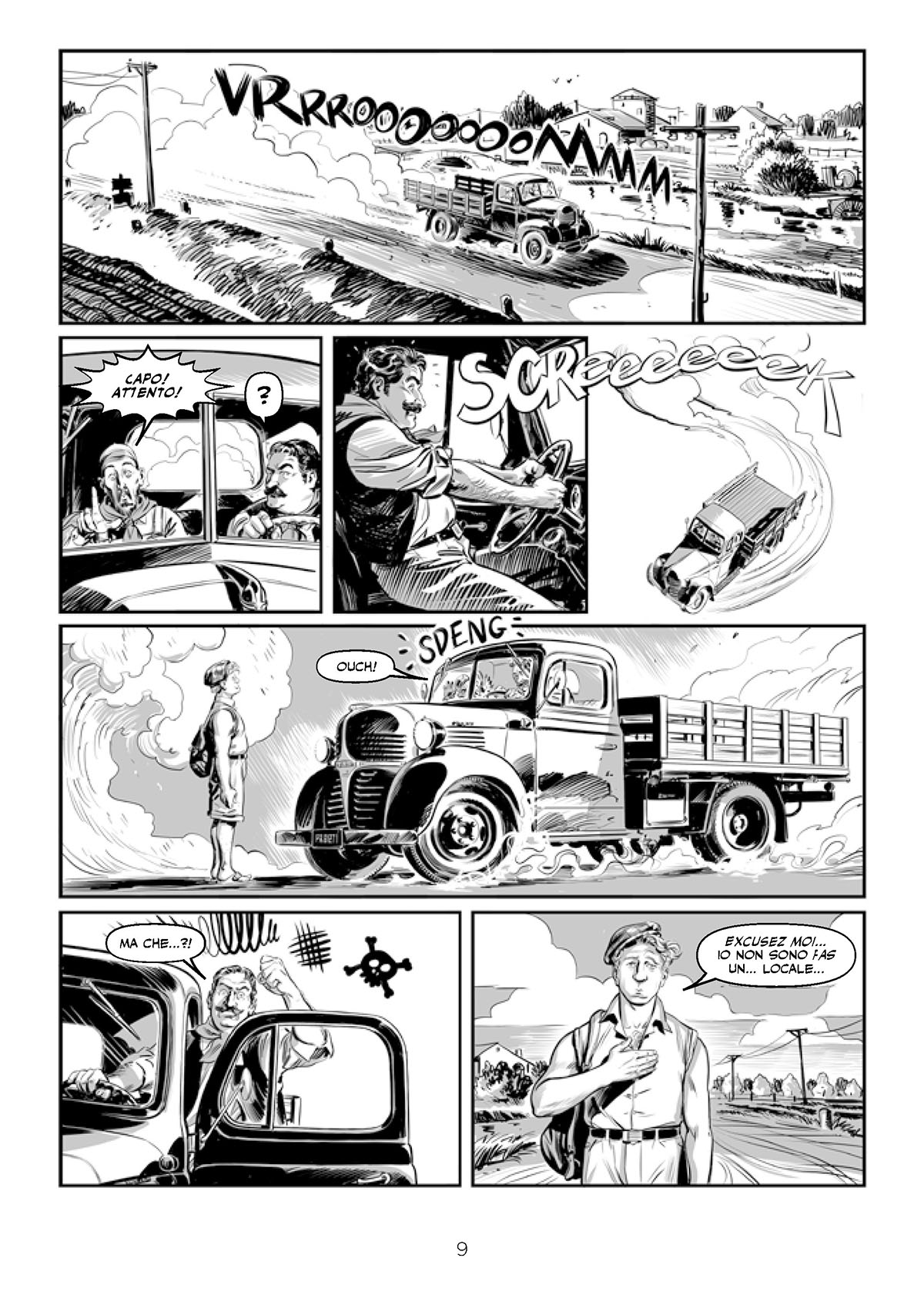 Dc 24 il francese, disegni di werner maresta