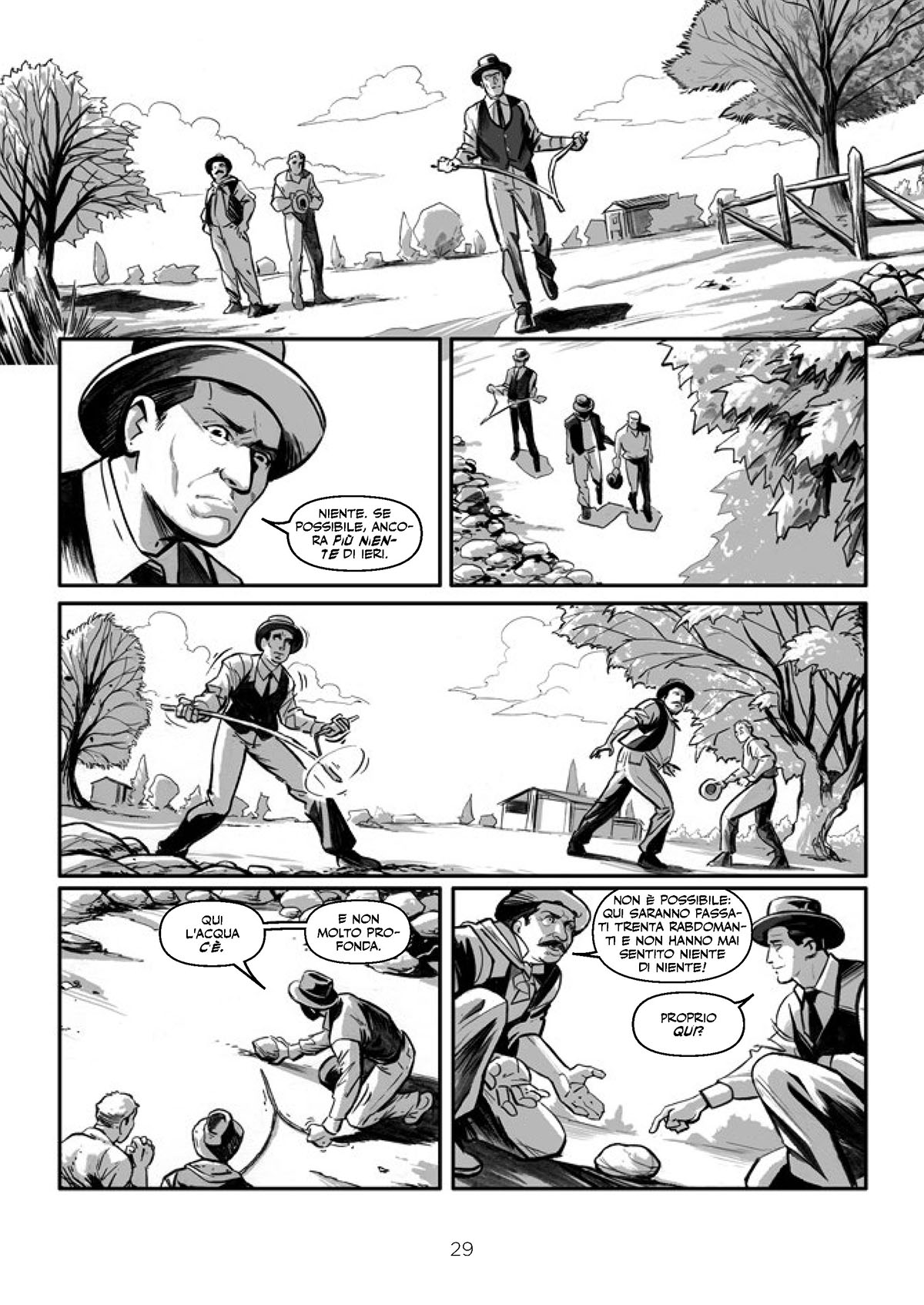 Dc 24 il sangue non è acqua, disegni di alberto locatelli
