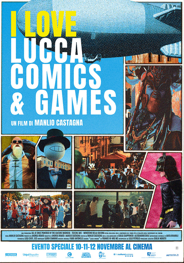 ILOVELUCCACOMICSGAMES Poster Vert