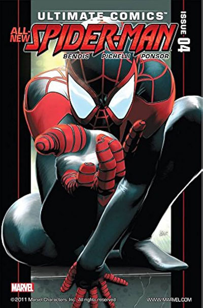 Ultimate comics Spider Man 4 cover