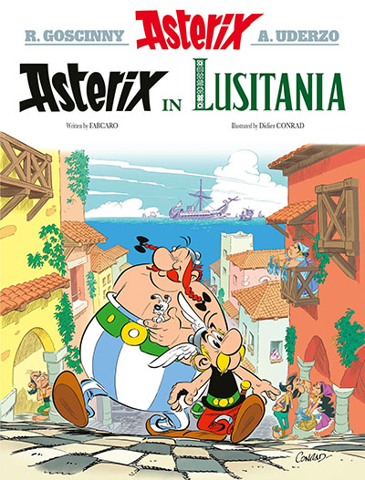 Asterix in Lusitania cover