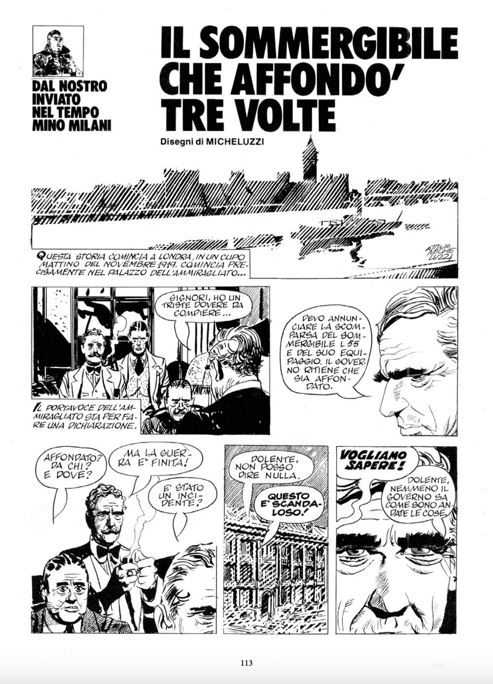 MICHELUZZI Le grandi avventure dell'uomo
