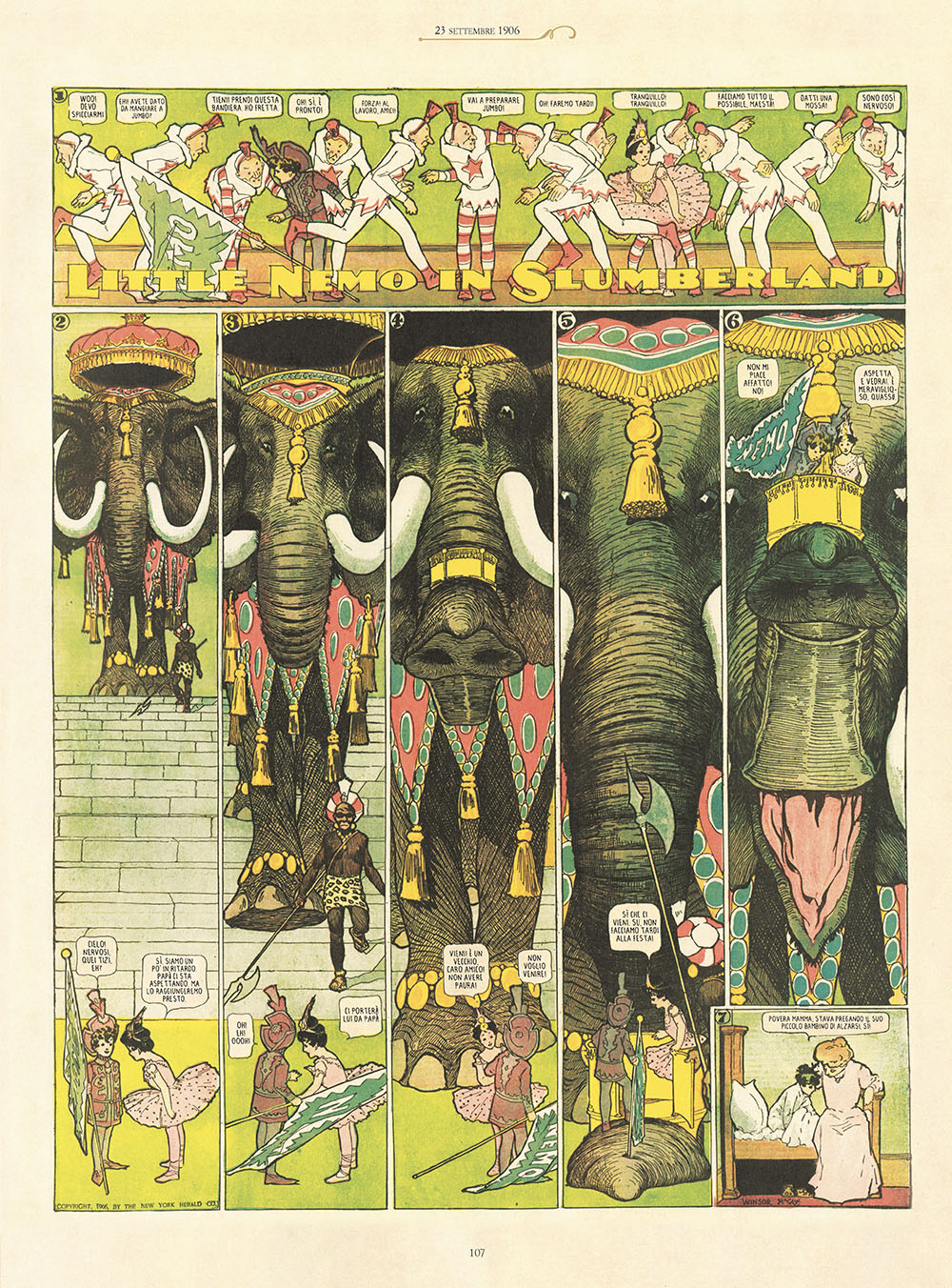 Tavola Little Nemo