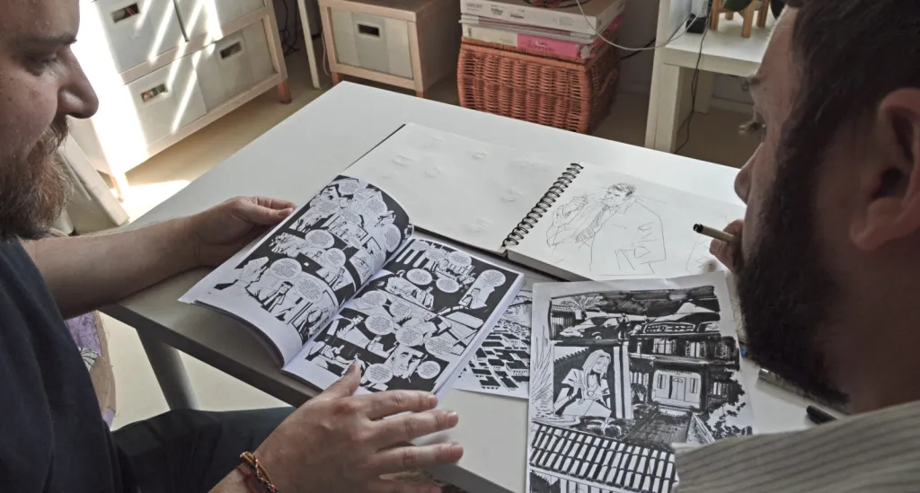 Alla deriva fumetto calveri