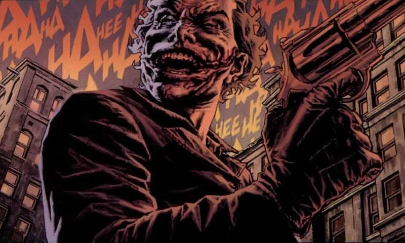 Joker azzarello bermejo risata