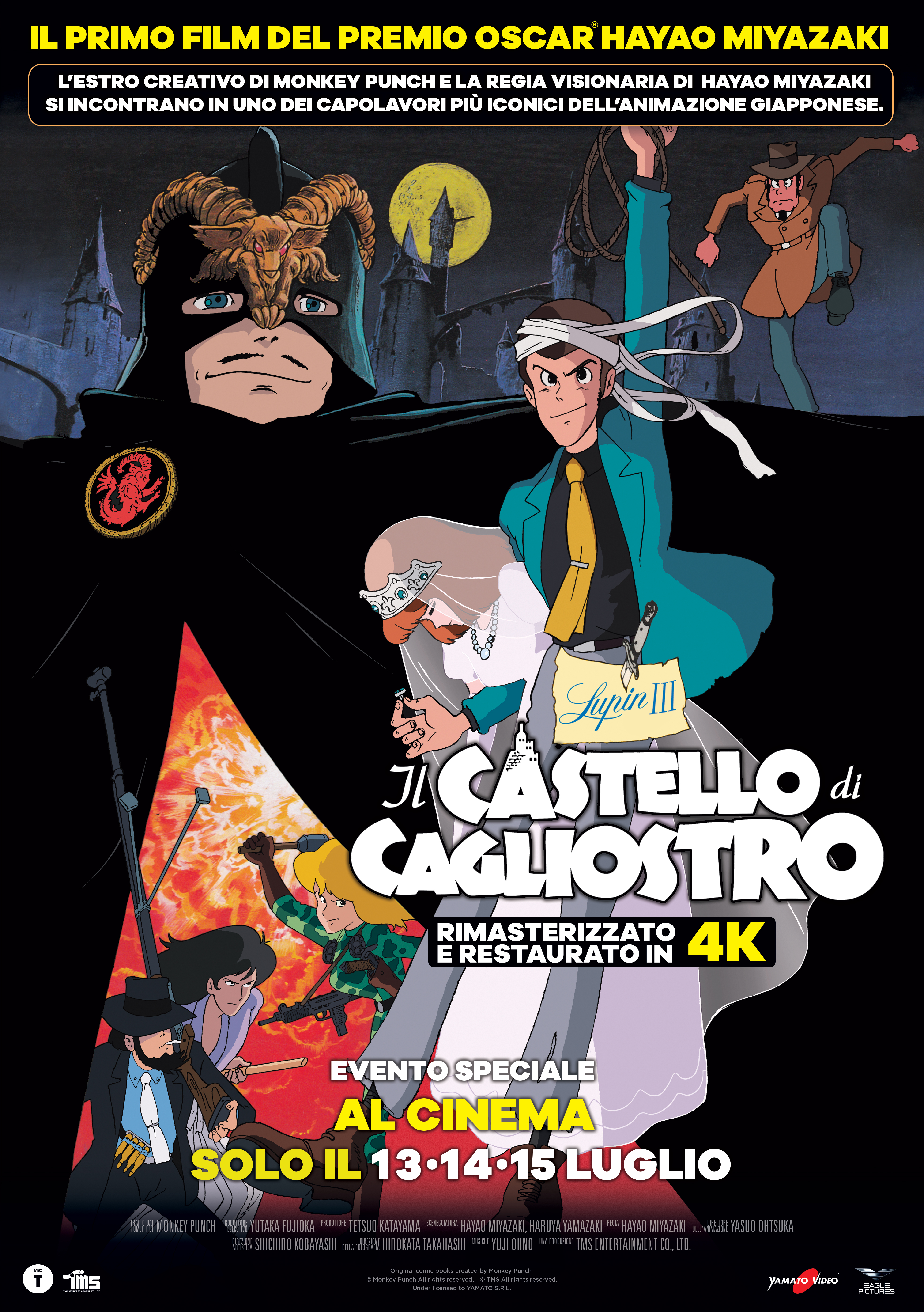 POSTER LUPIN THE 3RD IL CASTELLO DI CAGLIOSTRO