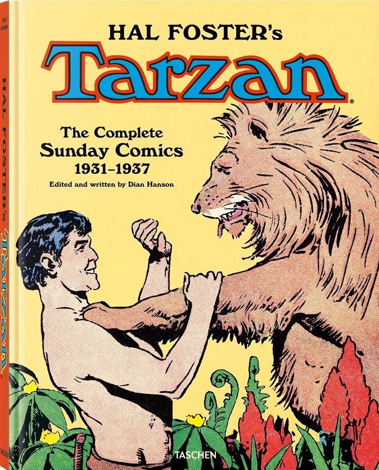 TARZAN SUNDAY COMICS V1 HAL FOSTER XL INT 3D