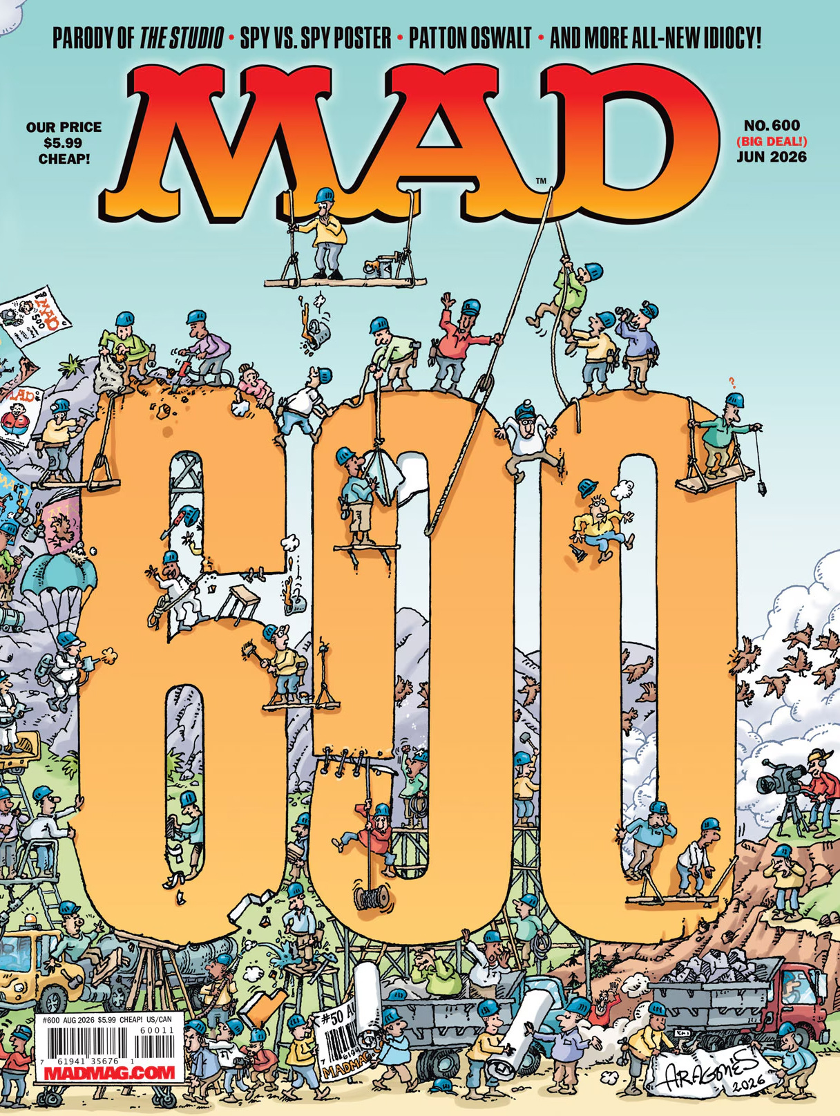 La copertina di MAD